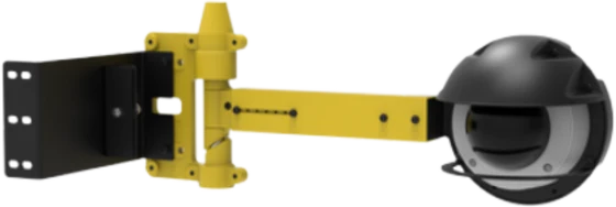 Soporte articulado Dock Door Camera Mount con cámara domo