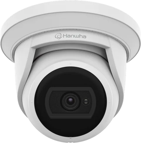Cámara tipo torreta Flateye de Hanwha Vision
