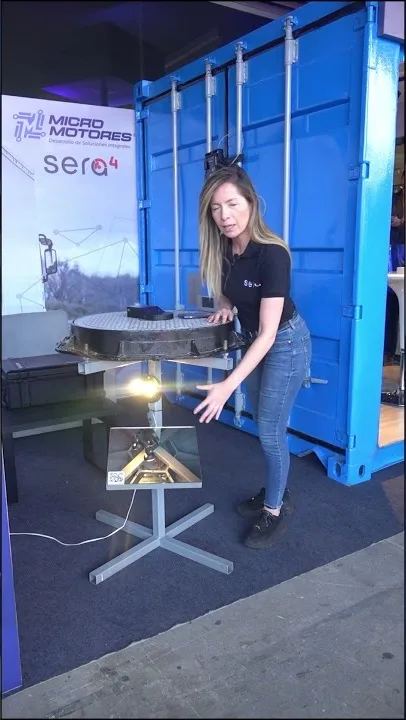 Apertura de una tapa de registro con llave digital