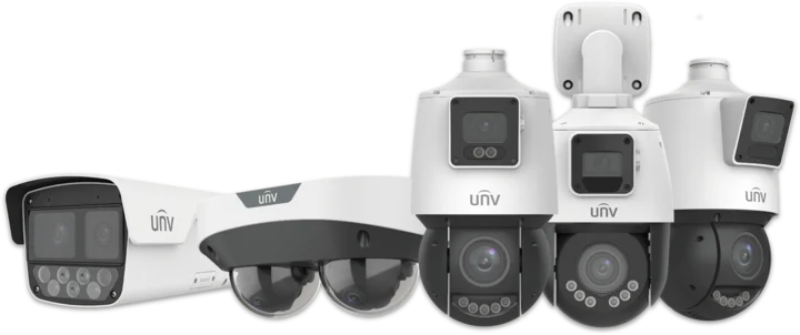 Cámaras multisensor Uniview MultiView