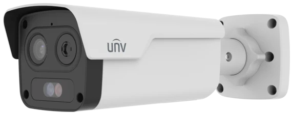 Cámara térmica tipo bala Uniview de doble espectro